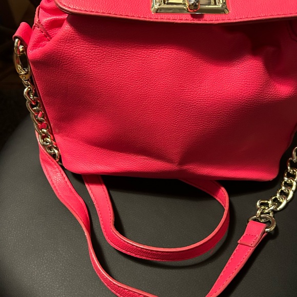 Betsey Johnson toggle bucket purse - Picture 3 of 5
